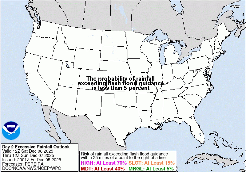 United States Day 2 Excessive Rainfall Outlook