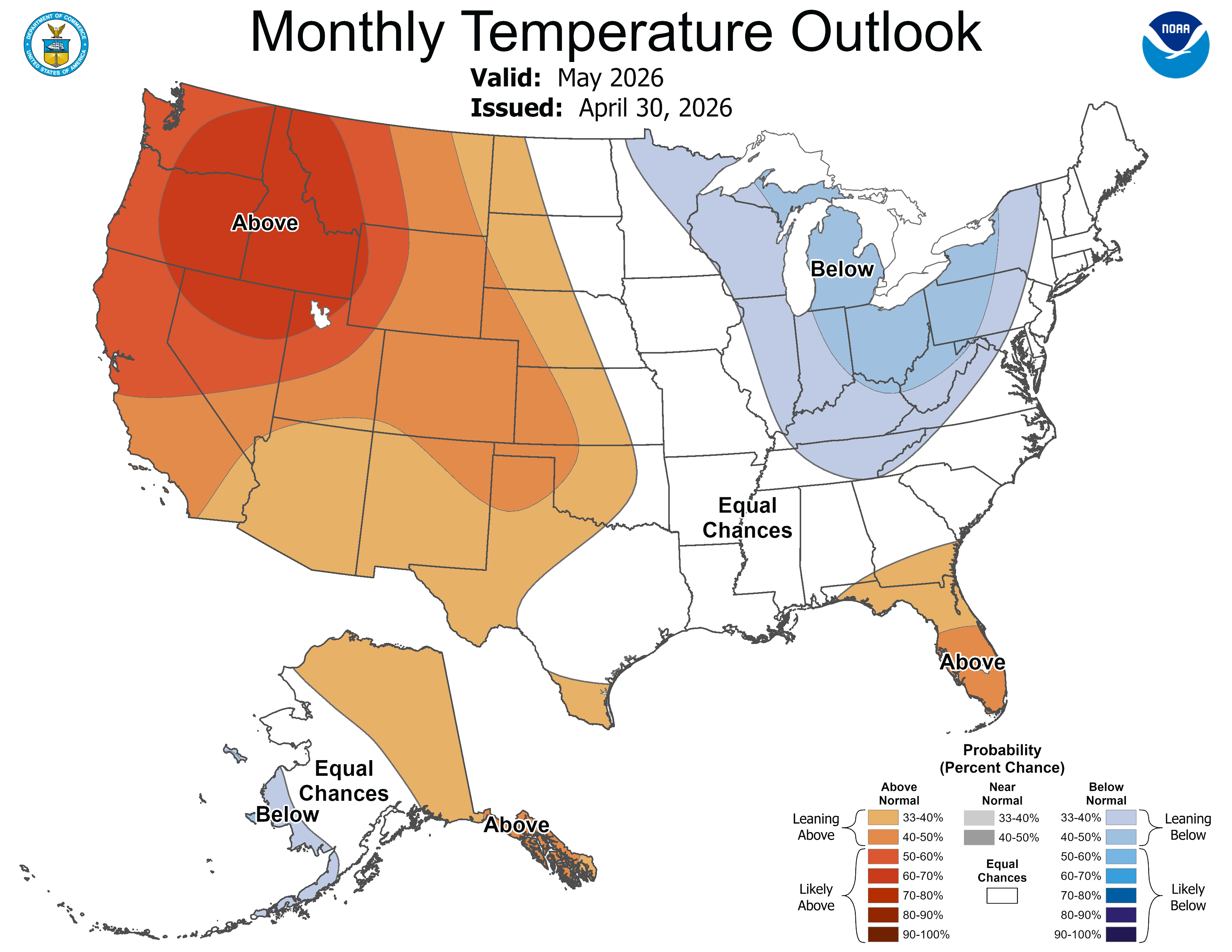Monthly Temperature Outlook