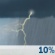 Wednesday: A slight chance of showers and thunderstorms between 10am and 1pm, then showers likely and possibly a thunderstorm after 1pm. Mostly cloudy, with a high near 81. Calm wind becoming southeast around 5 mph in the afternoon. Chance of precipitation is 70%. New rainfall amounts between a quarter and half of an inch possible. Wednesday: A slight chance of showers and thunderstorms between 10am and 1pm, then showers likely and possibly a thunderstorm after 1pm. Mostly cloudy, with a high near 81. Calm wind becoming southeast around 5 mph in the afternoon. Chance of precipitation is 70%. New rainfall amounts between a quarter and half of an inch possible.