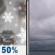 Monday: A chance of rain and snow before 9am, then a chance of snow between 9am and noon.  Cloudy, with a high near 32. Calm wind becoming north around 5 mph.  Chance of precipitation is 50%.