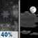 Tonight: A chance of rain and snow before 10pm, then a slight chance of snow between 10pm and midnight.  Cloudy, then gradually becoming partly cloudy, with a low around 25. Northeast wind 5 to 10 mph becoming northwest after midnight. Winds could gust as high as 21 mph.  Chance of precipitation is 40%. Little or no snow accumulation expected. 